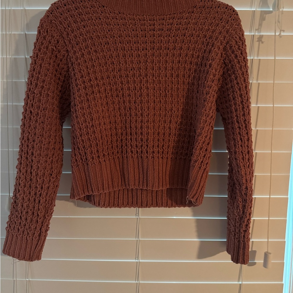 Cozy Pink Knit Sweater